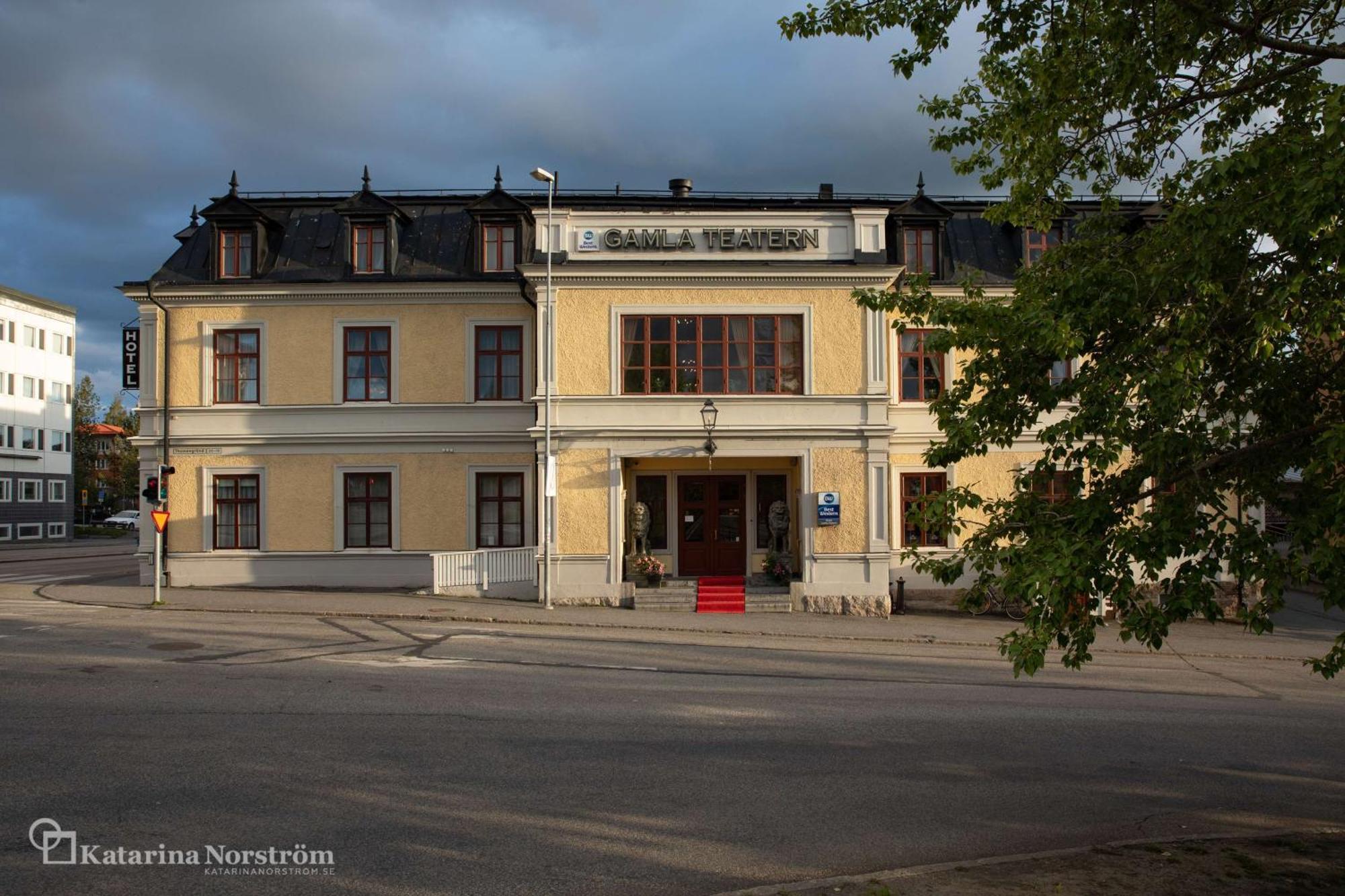 Best Western Hotel Gamla Teatern Эстерсунд Экстерьер фото